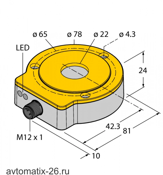 Энкодер TURCK RI360P0-QR24M0-0600X2-H1181