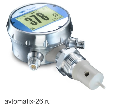 Кондуктометрический датчик проводимости (концентрации) Baumer AFI4-6810.4006.1300