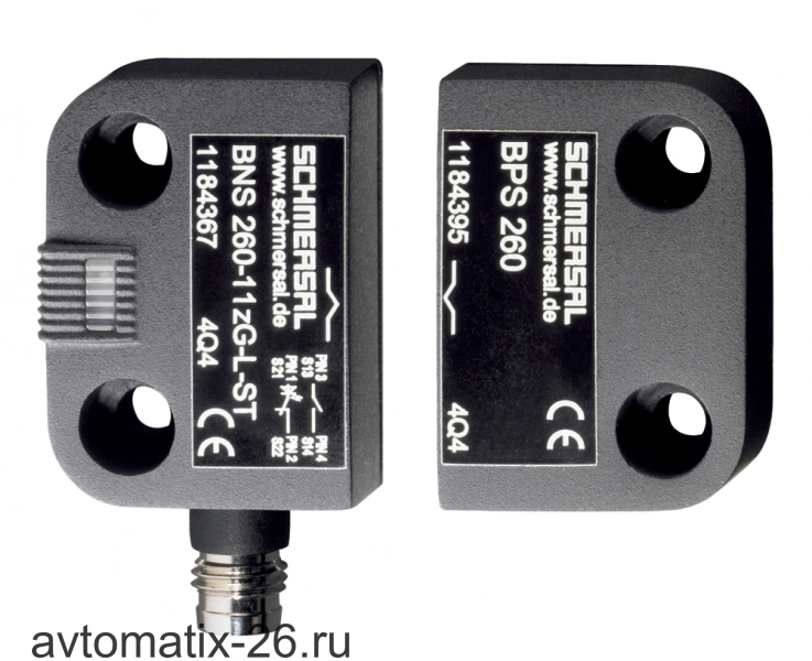Магнитный датчик безопасности Schmersal BNS260-02/01ZG-ST-R