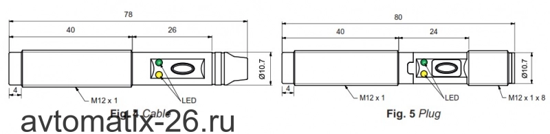 Емкостный датчик Carlo Gavazzi CA12KAN08BPA2IO