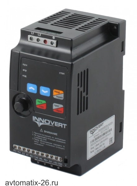 Частотный преобразователь INNOVERT ISD181M21E
