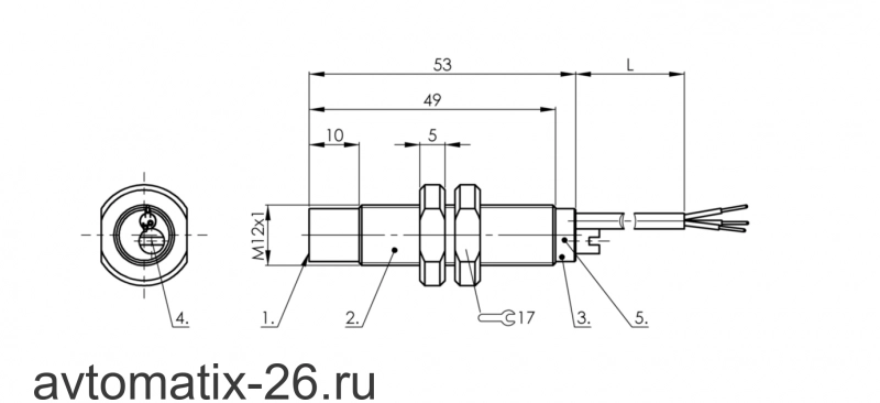 Емкостной датчик уровня Balluff BCS M12TTG1-POM80G-ET02