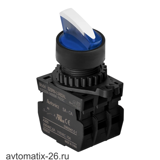 Селекторный переключатель Autonics S2SRN-L8KR2BL