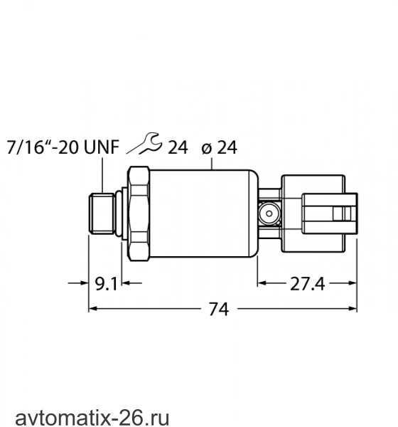 Датчик давления TURCK PT400R-2105-I2-DT043P