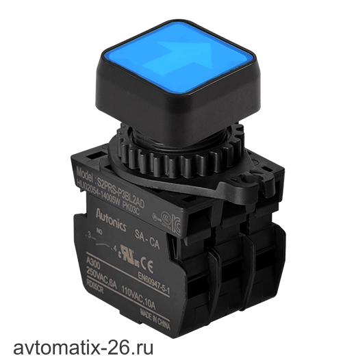 Кнопочный выключатель Autonics S2PRS-P3BL2AD