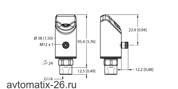 Датчик давления TURCK PS510-400-01-LI2UPN8-H1141