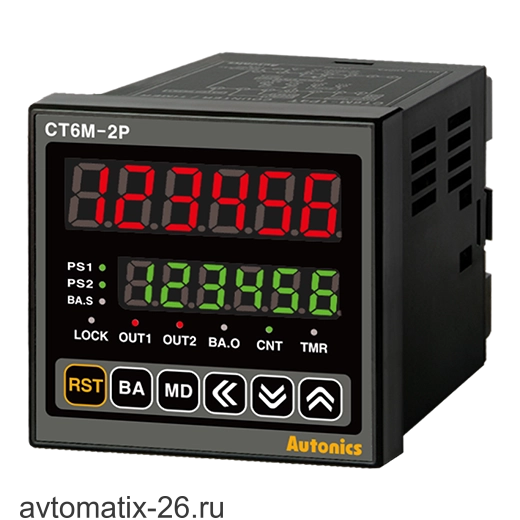 Счетчик-таймер Autonics CT6M-2P2