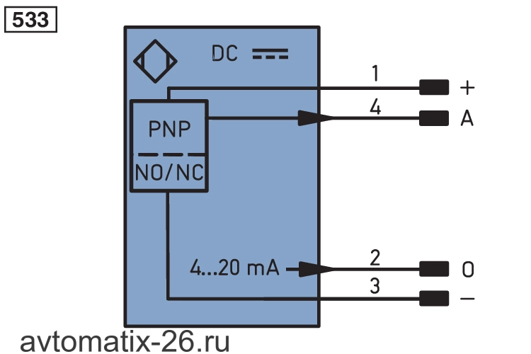 Калориметрический датчик потока Wenglor FFAF224