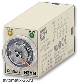 Таймер реле времени Omron H3YN-21 AC200-230