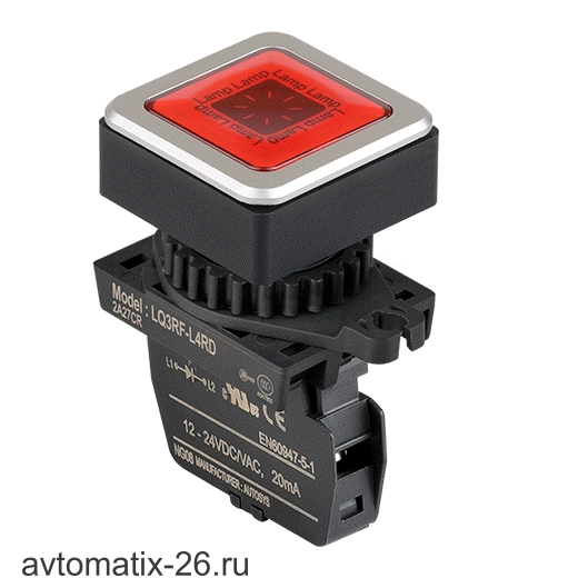 Сигнальная кнопка Autonics LQ3RF-L4RL