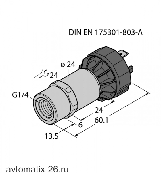 Датчик давления TURCK PT10R-1001-I2-DA91/X