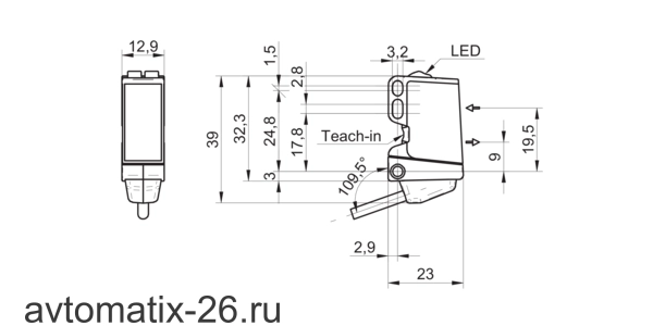 Оптический датчик Baumer O300.GP-NV1T.72CU/T003