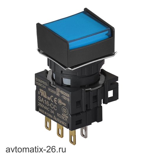 Кнопочный выключатель Autonics S16PRS-H3BC12