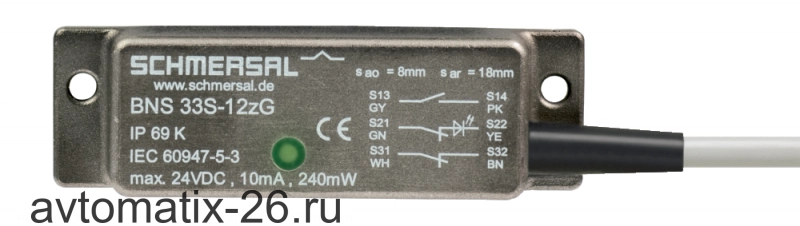 Магнитный датчик безопасности Schmersal BNS33S-12Z