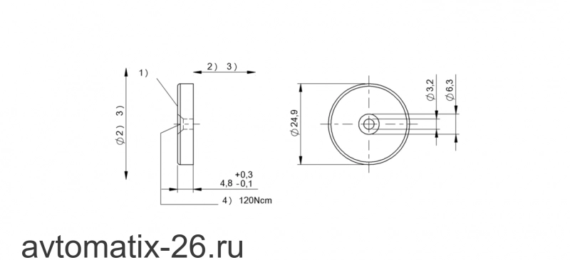 Транспондер RFID Balluff BIS M-132-03/L
