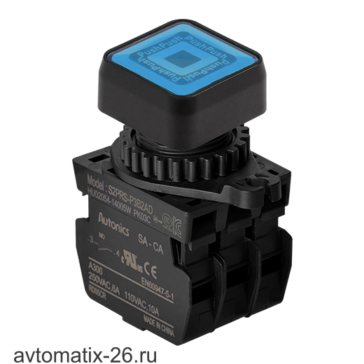 Кнопочный выключатель Autonics S2PRS-P3B2ADM