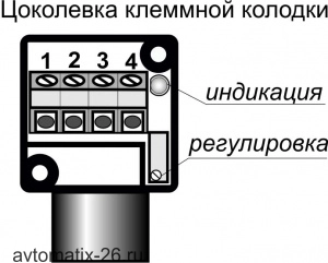 Емкостной датчик СКБ Индукция E06-NO/NC-PNP-K(Текаформ, Lкорп=75мм)