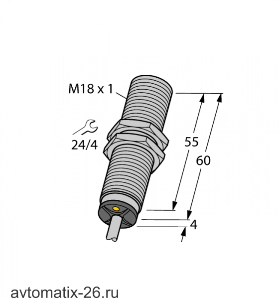 Индуктивный датчик TURCK BI5-M18-LIU