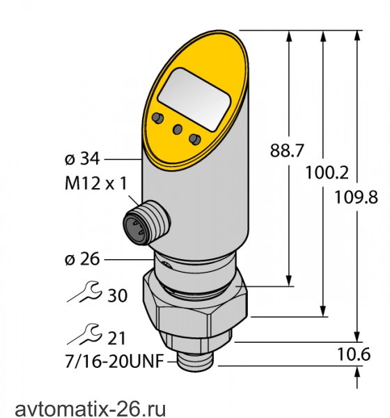 Датчик давления TURCK PS040V-505-2UPN8X-H1141
