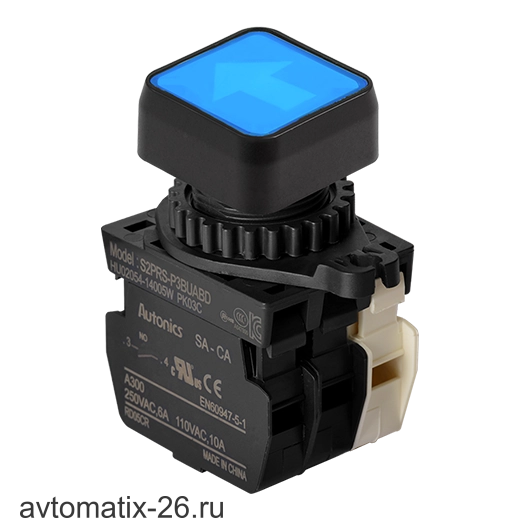 Кнопочный выключатель Autonics S2PRS-P3BUABL