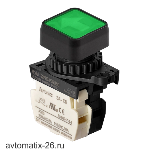 Кнопочный выключатель Autonics S2PRS-P3GUBD