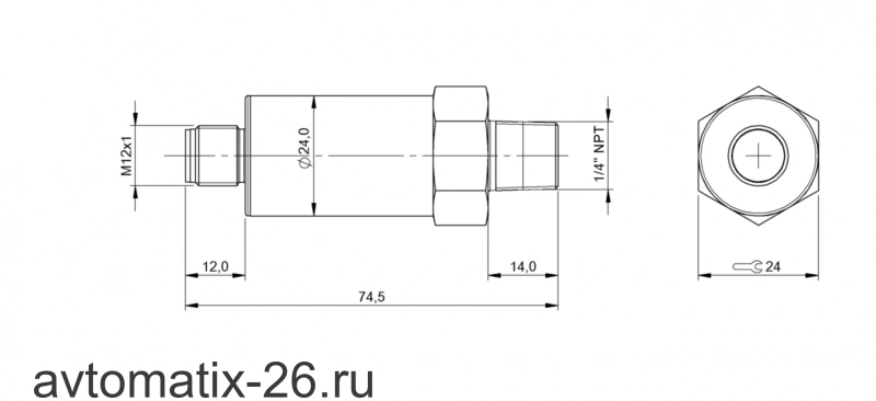 Датчик давления Balluff BSP B400-FV004-D06S1A-S4