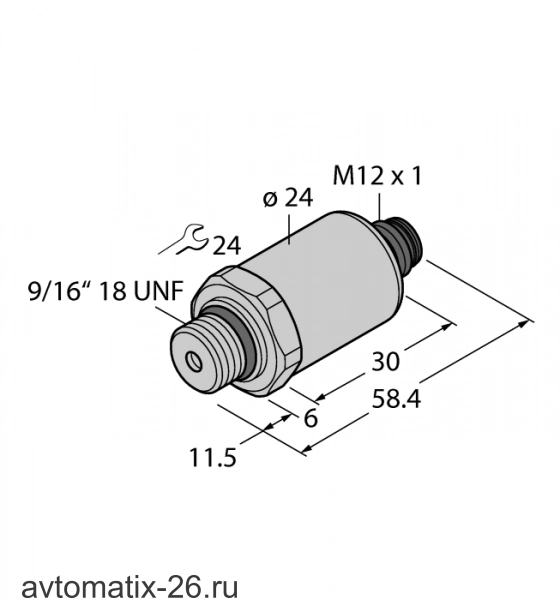 Датчик давления TURCK PT2000PSIG-2021-I2-H1143/X