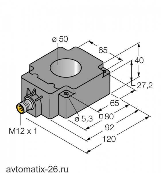 Кольцевой датчик TURCK BI50R-Q80-2LU-H1141/S950