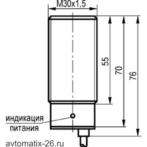 Индуктивный датчик расстояния ТЕКО ISAB A82A-43P-10-P