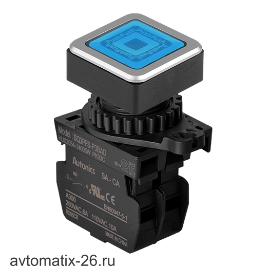 Кнопочный выключатель Autonics SQ3PFS-P3BALM