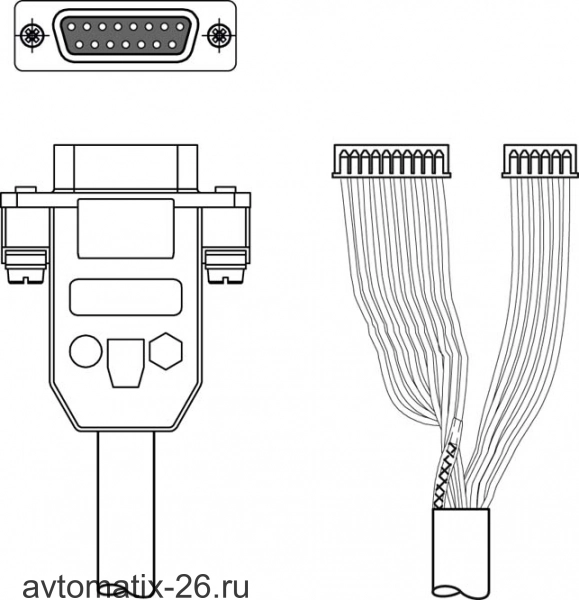 Соединительный кабель Leuze Electronic KB 031-1000