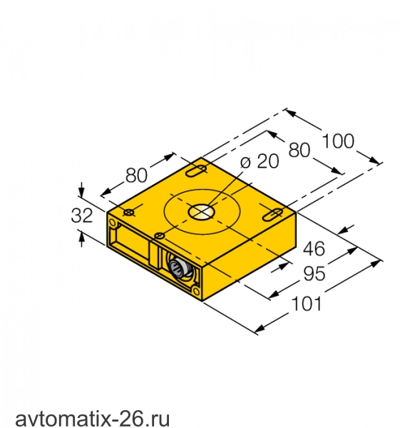 Кольцевой датчик TURCK NI20R-