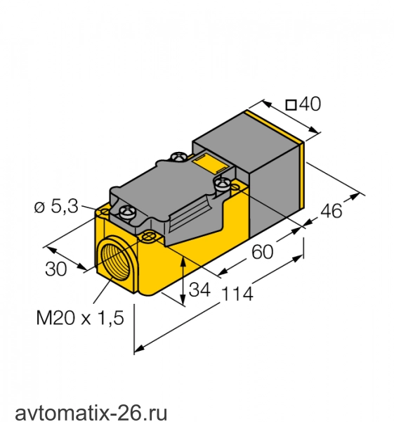 Индуктивный датчик TURCK NI25-CP40-LIU
