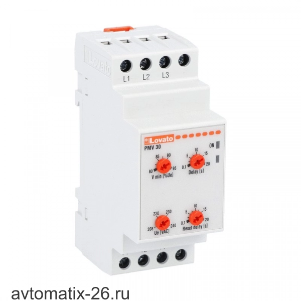 Реле контроля напряжения Lovato Electric PMV30A240