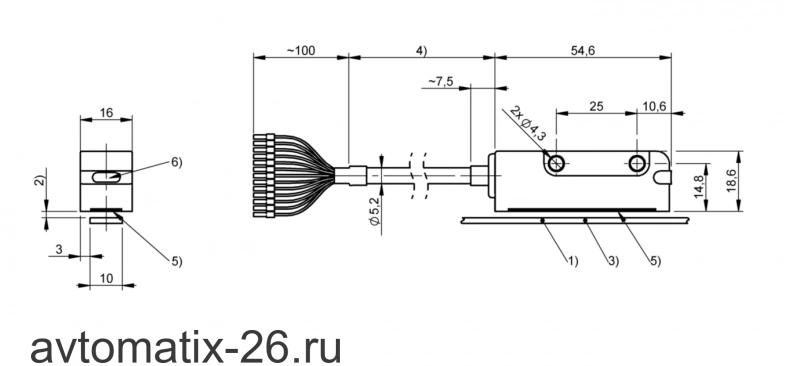 Магнитный энкодер Balluff BML SL1-ALZ1-UEZZ-AU1L-KA05