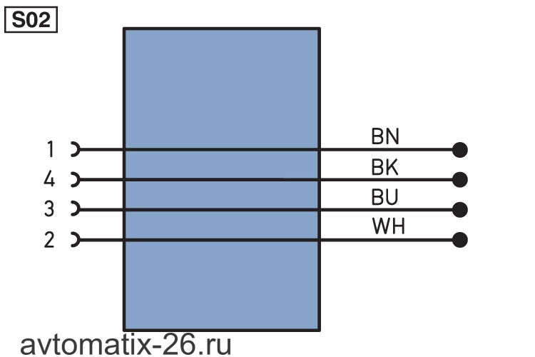 Разъем с кабелем Wenglor S61-5M