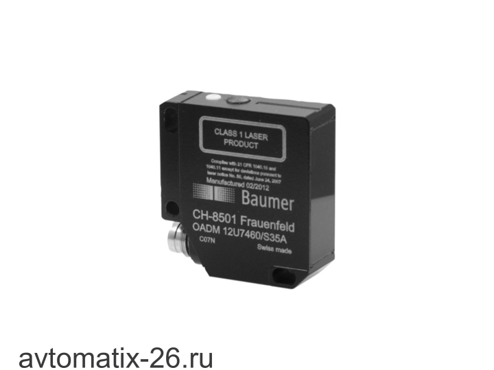 Лазерный датчик расстояния Baumer OADM 12S7430/S35A