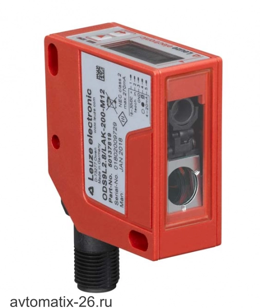 Лазерный датчик расстояния Leuze Electronic ODS9L2.8/LAK-450-M12