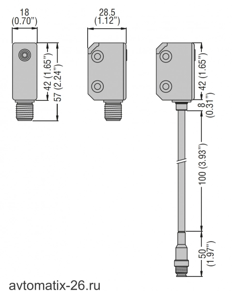 RFID головка чтения/записи Lovato Electric SSF8GP