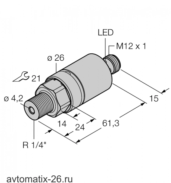 Датчик давления TURCK PC040V-210-2UPN8X-H1141