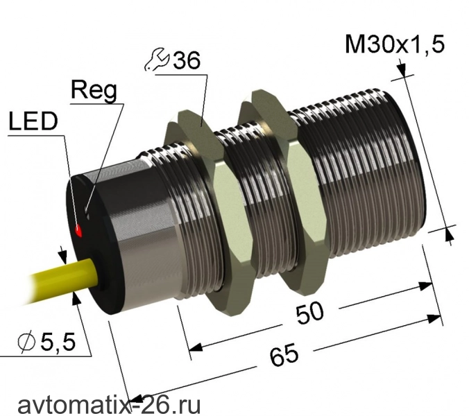 Емкостный датчик PS1-30M65-10B41-K
