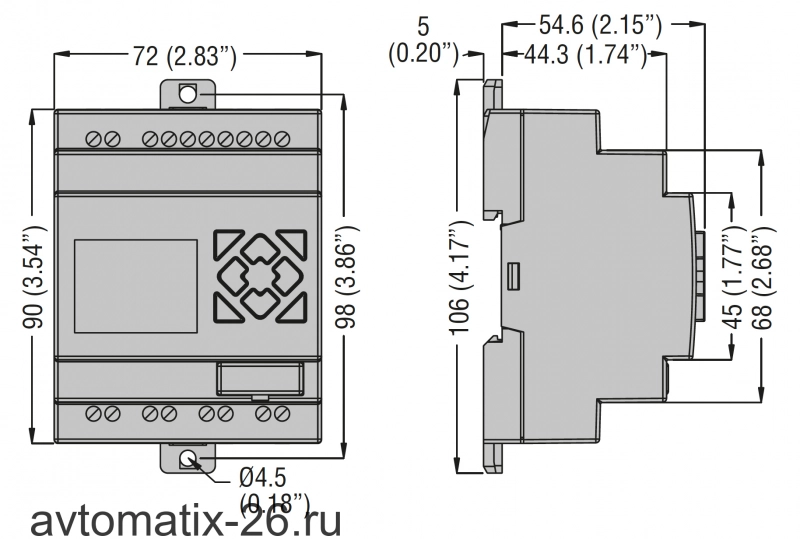 Реле контроля уровня жидкости Lovato Electric LVMP30A024