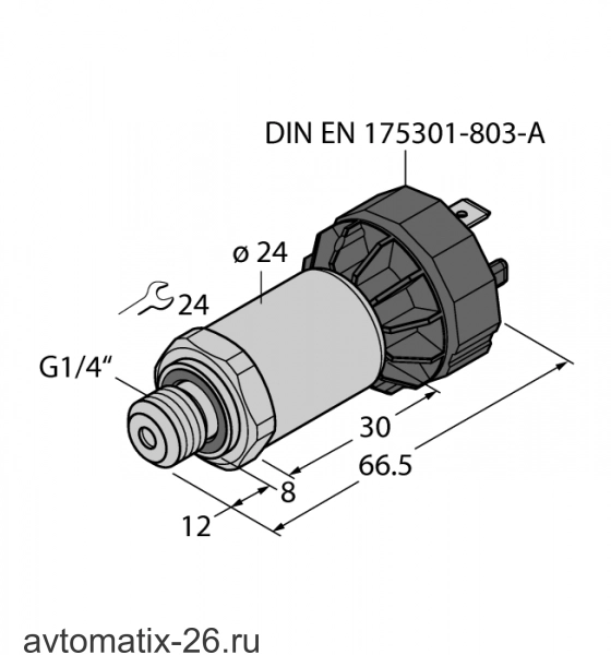 Датчик давления TURCK PT2.5R-2004-U1-DA91