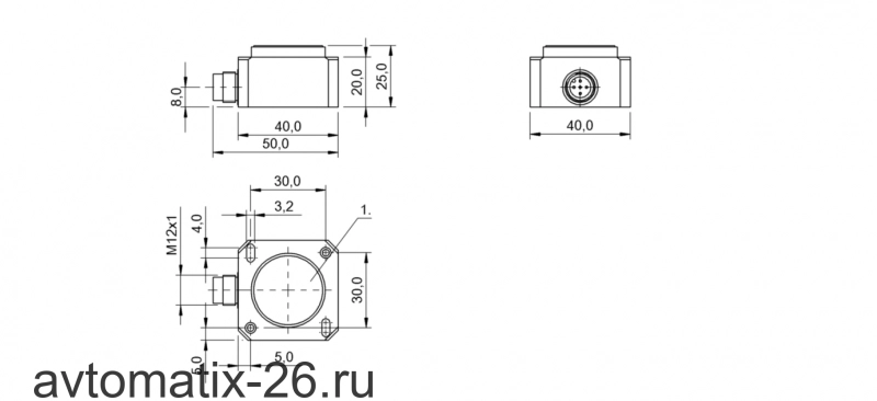 Инклинометр Balluff BSI Q41K0-XB-MYS030-S92
