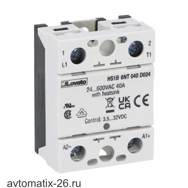 Твердотельное реле Lovato Electric HS1B6NT040E230