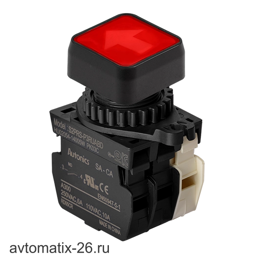 Кнопочный выключатель Autonics S2PRS-P3RUABD