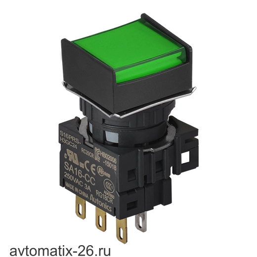 Кнопочный выключатель Autonics S16PRS-H3GC5