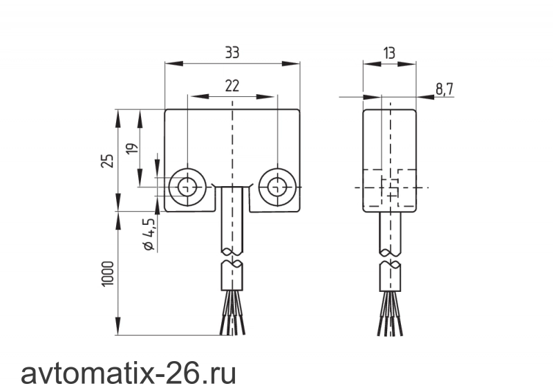 Магнитный датчик безопасности Schmersal BNS250-12ZG