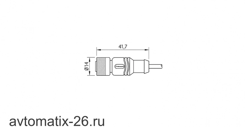 Соединительный кабель Microsonic KST5G-5/M12