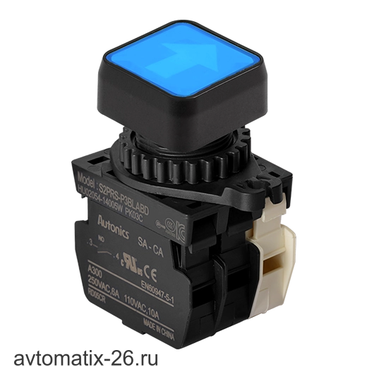 Кнопочный выключатель Autonics S2PRS-P3BLABL